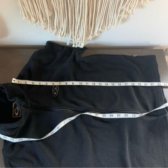 DRAKE Youth Camp Fleece Full Zip Pullover Black Size 12 - Picture 13 of 13